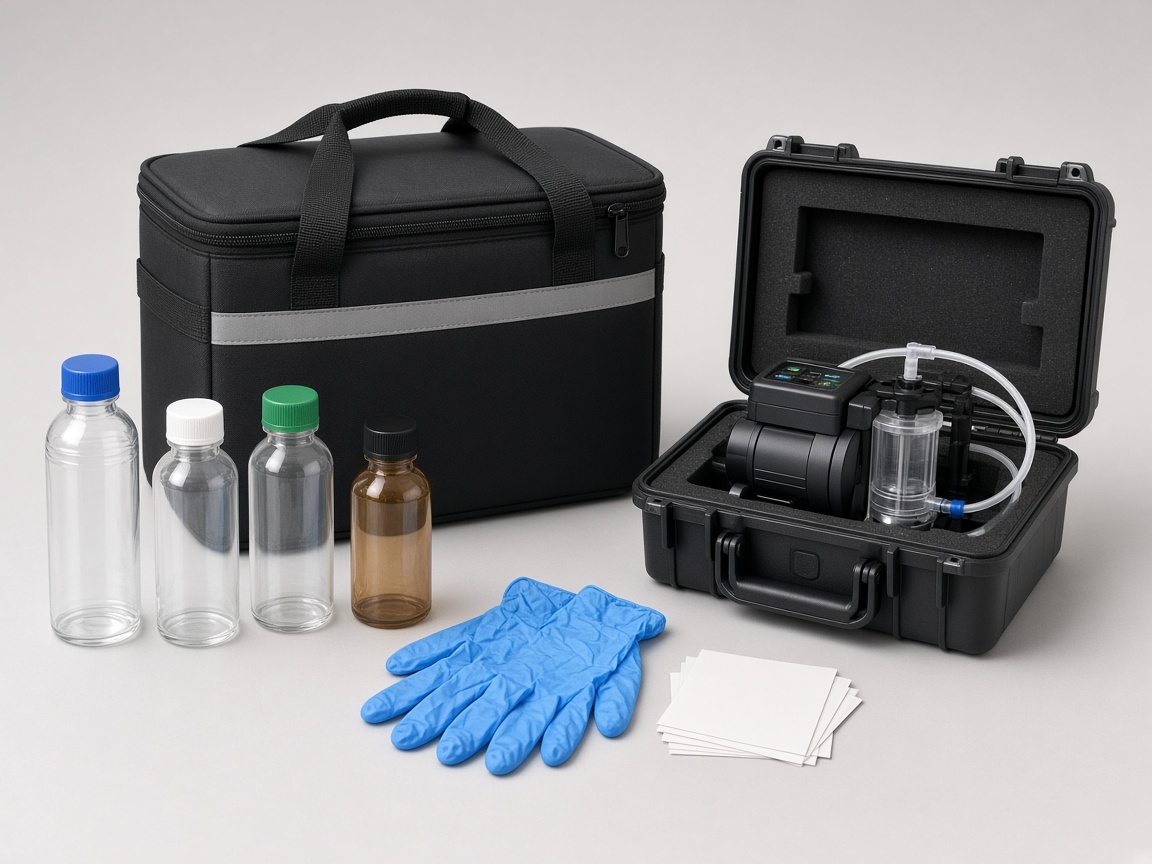 Kit de muestreo de efluentes
